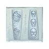 "3D Rose Skull Nail Art Silicone Mold, Floral Pattern DIY Manicure Tool, Transparent Template for Nail Art Decoration