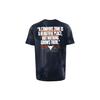 Футболка Project Rock Sun Wash Training Graphic, мужские топы, цвет Storm-Gray 1383297-044