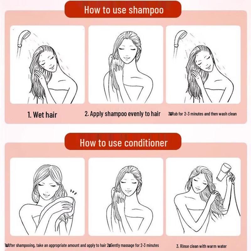 Fenghua Plant Nourishing Shampoo with Rose & Ginseng