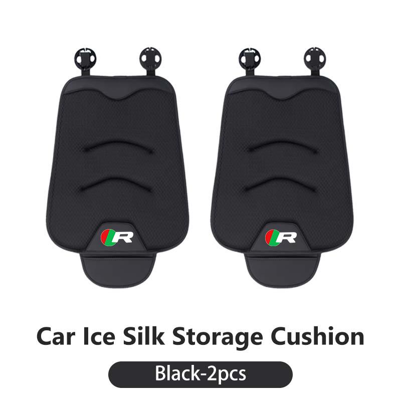 For Jaguar Breathable Ice Silk Car Seat Protective Cushion Non-slip Mat Storage Bag XK S-Type F-Type X-Type F-Pace I-Pace E-Pace SS18