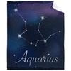 Constellation Blue Sky Throw Blanket Ultra Soft Lightweight Flannel Microfiber Constellation Lover Blanket Couch Bed Sofa Gifts