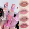 Jelly Lipstick Pen Love Heart Lipstick Mirror Watergloss Lip Glaze Moisturizing Sexy Lip Plumper Waterproof Lips Makeup