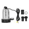 DC Submersible Pump 220W High Lift Large Waterflow Submersible Water Pump with 1in 1.5in 2in Outlet 