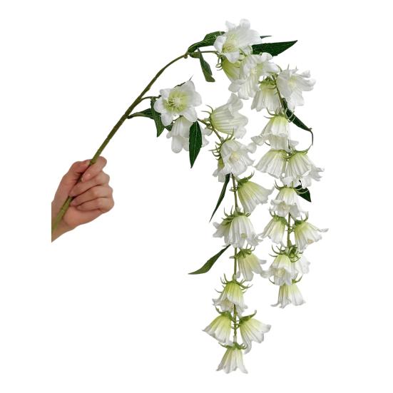 38" Искусственный Ландыш Длинный Стебель Искусственный Шелковый Цветок Букет для Высокой Вазы Искусственные Растения для Дома Свадьбы Вечеринки Дня Рождения Украшения для Дома