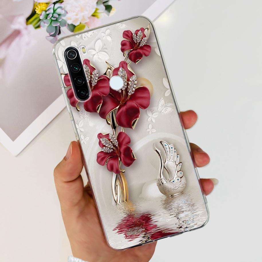 Для чехла Xiaomi Redmi Note 8T Note 8 2021 Чехол Популярный Мраморный Прозрачный Силиконовый Мягкий Funda Для Xiaomi Redmi Note 8 Pro Note8 Coque