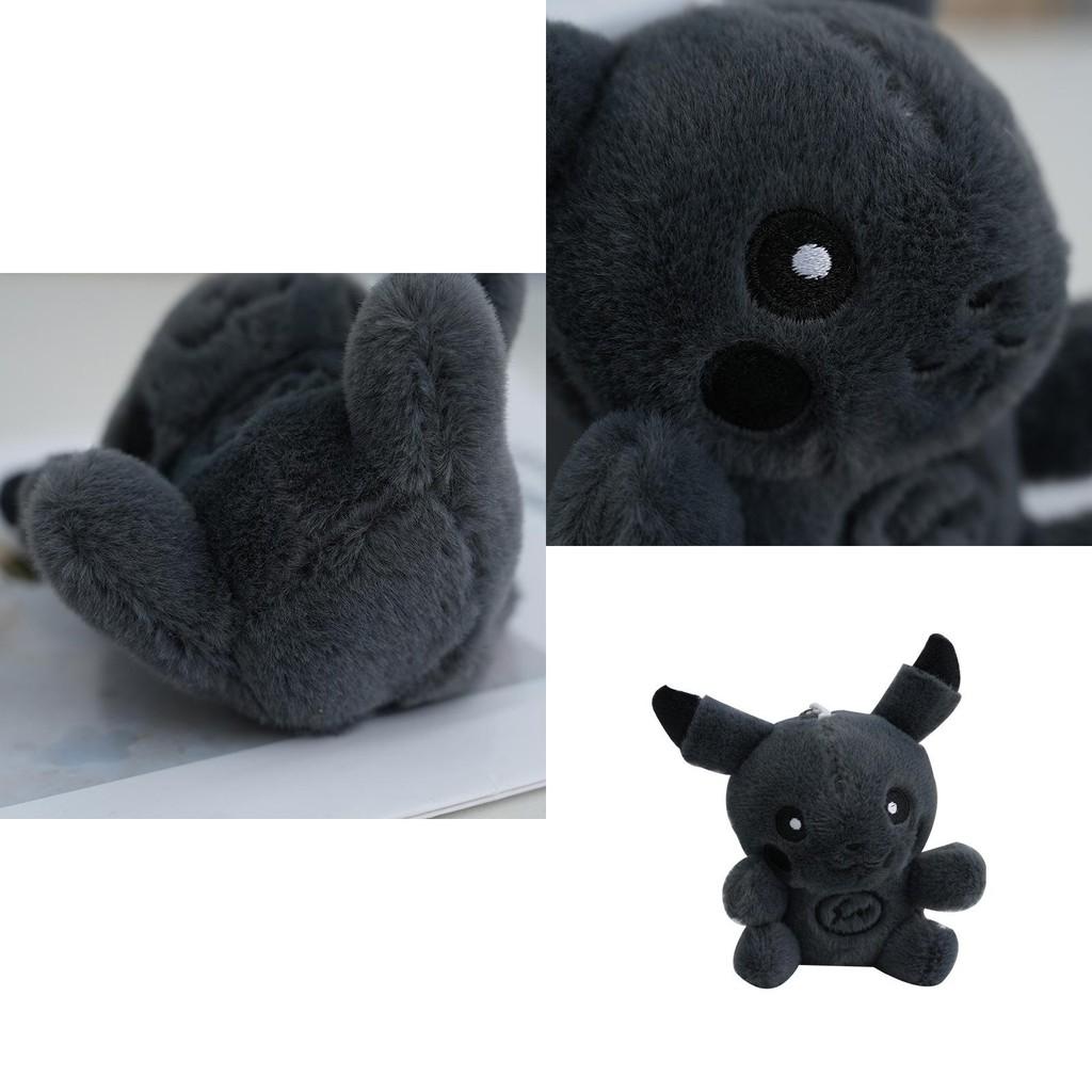 Очаровательный плюшевый брелок Пикачу с драгоценным камнем, подарок на день рождения, мягкая игрушка, фигурка