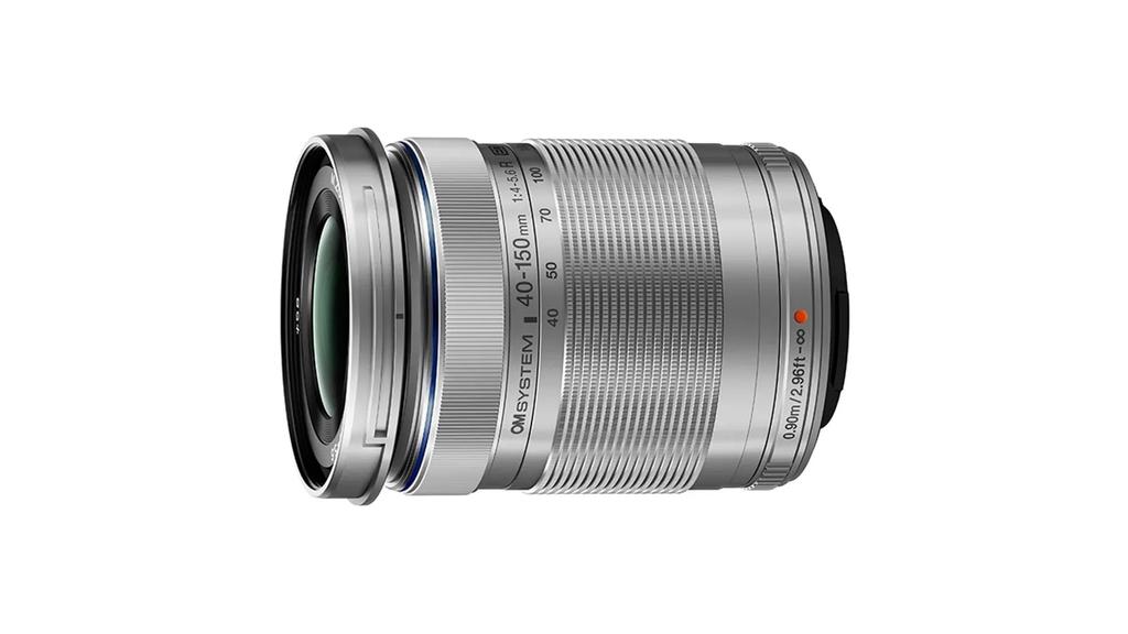 OM SYSTEM Olympus Цифровая Камера Серебристая Система Micro Four Thirds Объектив с Зум-Функцией Портативный Дизайн M.Zuiko 40-150mm F4.0-5.6 3.75x
