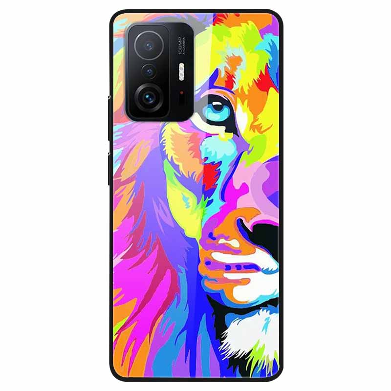 Роскошный чехол для Xiaomi Mi 11T Pro Чехол Закаленное Стекло Чехол для Xiaomi 11T 11 T Pro Чехол для Телефона Xiaomi 11TPro Fundas 2021