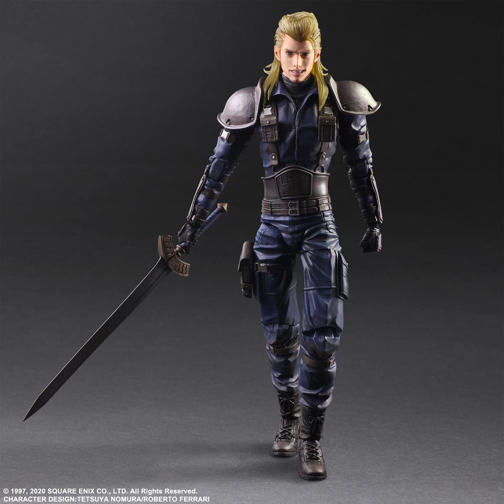 Final Fantasy VII Remake PLAY ARTS Kai Roche PVC Painted Movable Figure