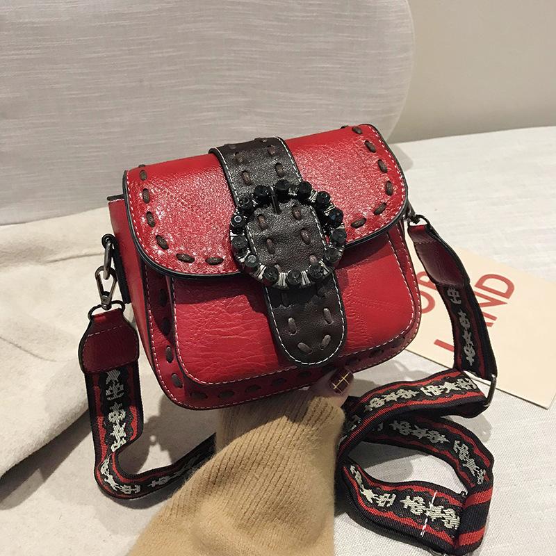 Маленькая квадратная сумка Wild, сумка-мессенджер на цепочке, модная мини-сумка с клапаном на плечо