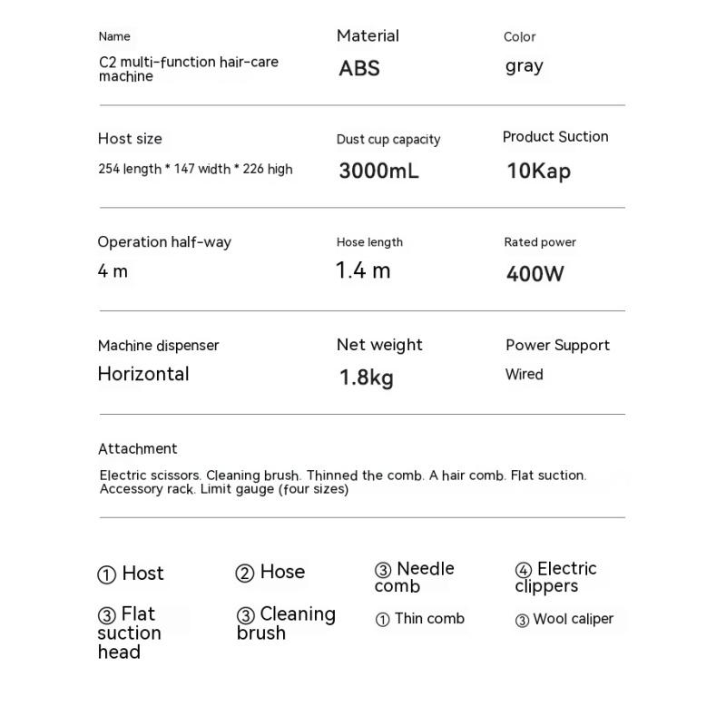Бытовой триммер для шерсти домашних животных, бритва, многофункциональный пылесос