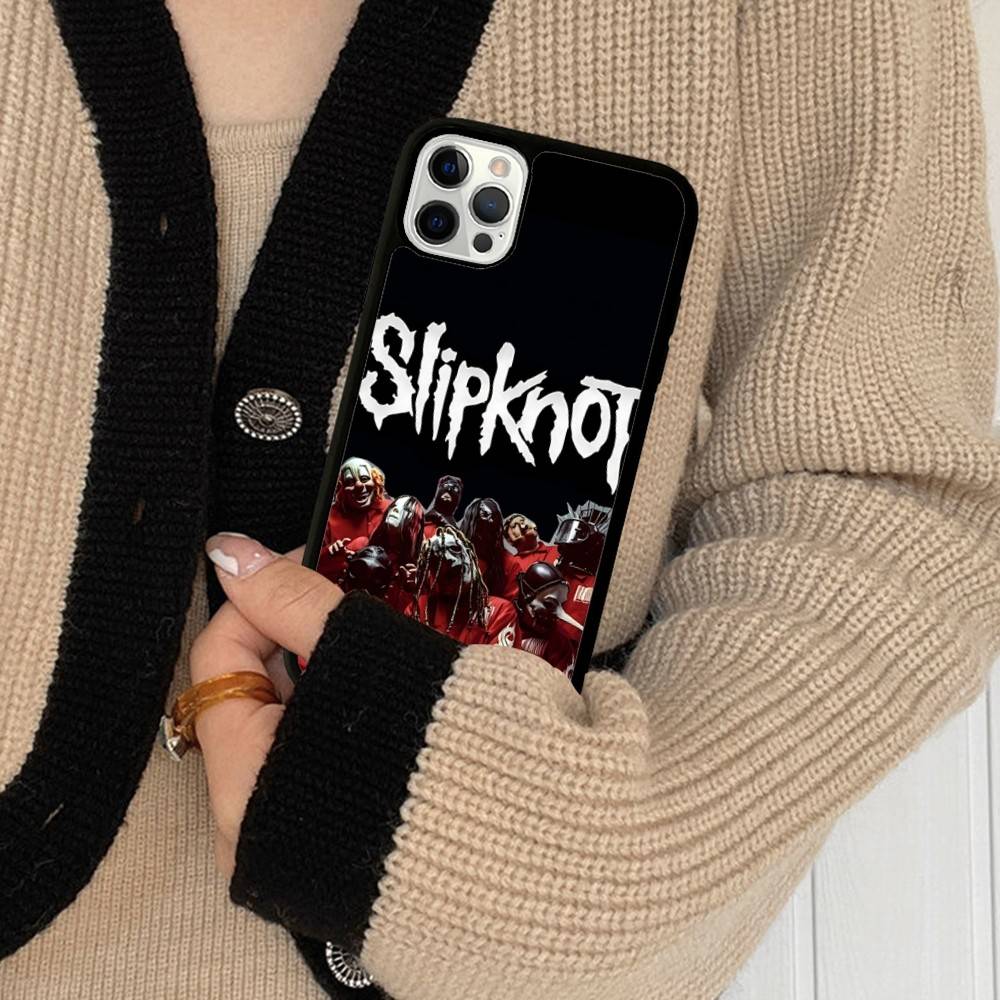 Band Cool-S-SlipknotS-S PC+TPU Protective Phone Case For IPhone 17 16 Pro Max 15 Plus 14 13 12 11 Cover