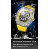 Новые мужские часы ONOLA Fashion Luxury Diamond Inquartz Design Водонепроницаемые кварцевые часы с лентой для мужчин