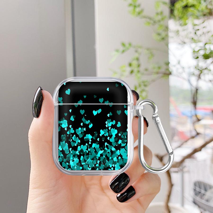 Прозрачные Чехлы для Наушников Чехол Для Airpods 3 Pro Pro2 Pro3 2 1 4 Мультяшное Сердце