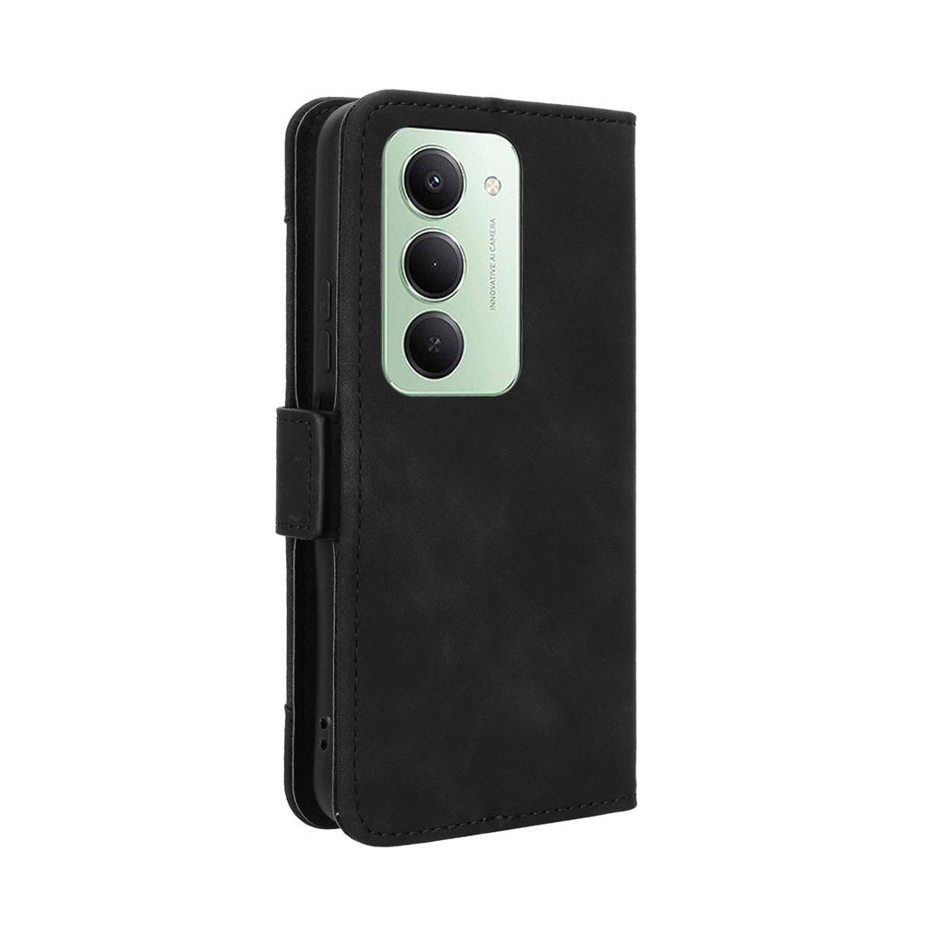 Для Xiaomi Redmi 15 5G (Глобальный) (169 мм) Кожаный чехол-портмоне для телефона с несколькими отделениями для карт.