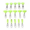 Fishing Line Sinker Slides Fishing Float Connector Green Low Resistance Float Connector Lure Line A