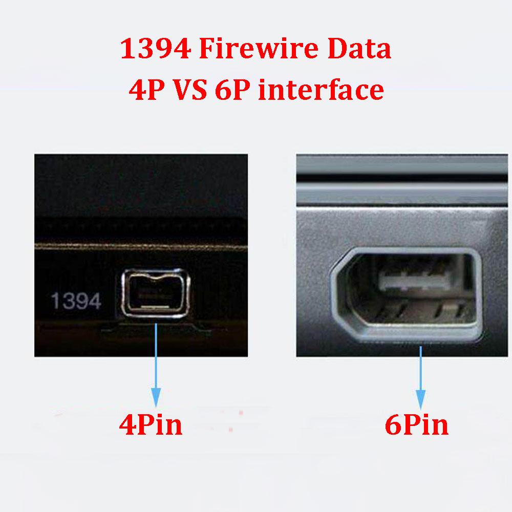 For 1394 Firewire USB to 4P / 6P to 4P / 4P to 4P IEEE 1394 Connection Wire For MINI DV HDV 1394 Camera Video Capture Data Cable