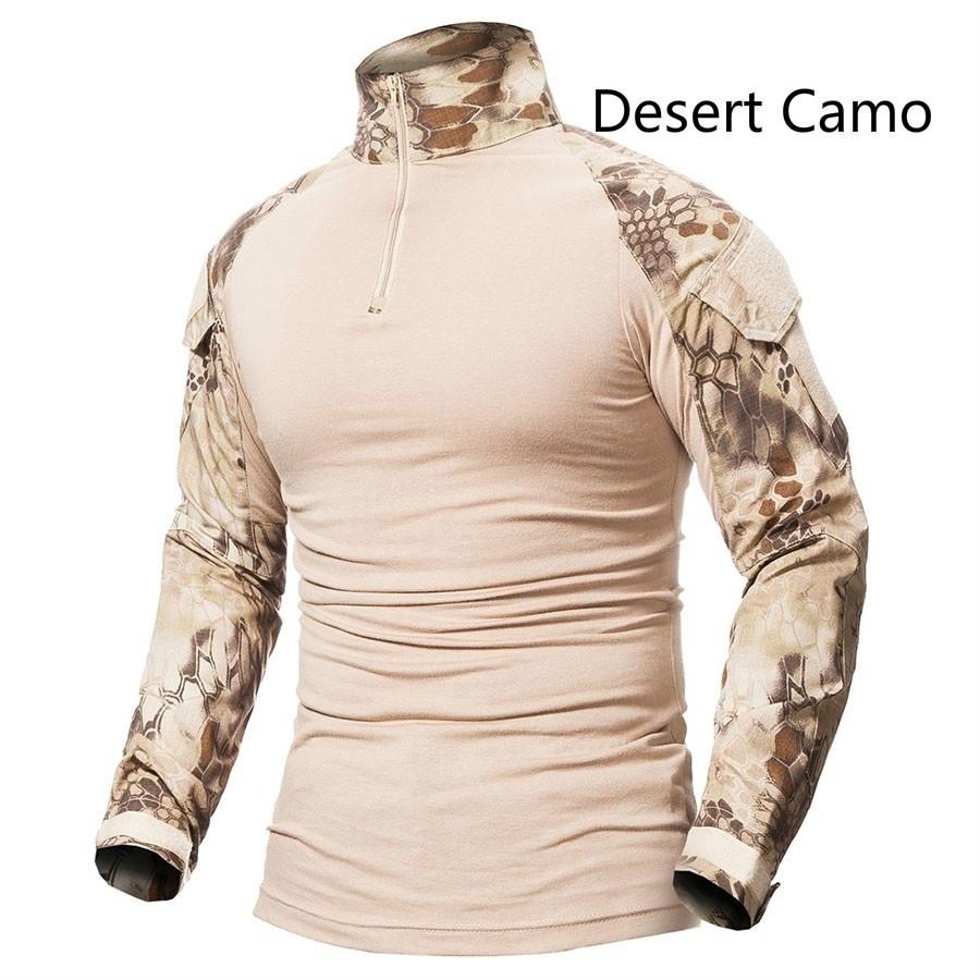Камуфляжные мужские футболки, армейская боевая тактическая футболка, военные охотничьи уличные мужские футболки с длинным рукавом