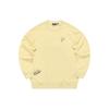 Fila Fusion Серия FOB Письмо Круглый вырез Свитшот Свободный Толстовка Унисекс толстовка Сырно-желтый T11U333206FYE