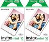 Instax Fujifilm моментальная камера 10 листов INSTAX MINI JP 1 x пленка, (на 2)