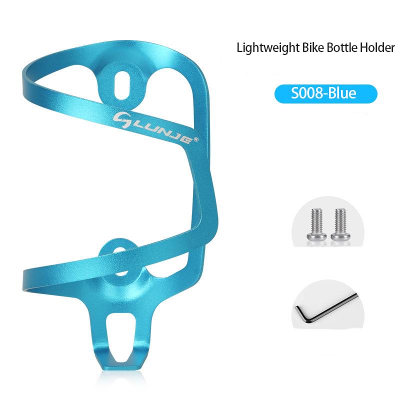 Держатель для бутылки воды для горного велосипеда Сверхлегкий из алюминиевого сплава Велосипедные флягодержатели Легкий кронштейн для велосипедной бутылки Велосипедные запчасти
