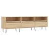 VidaXL Meuble TV chêne sonoma 150x30x44,5 cm bois d'ingénierie 831279