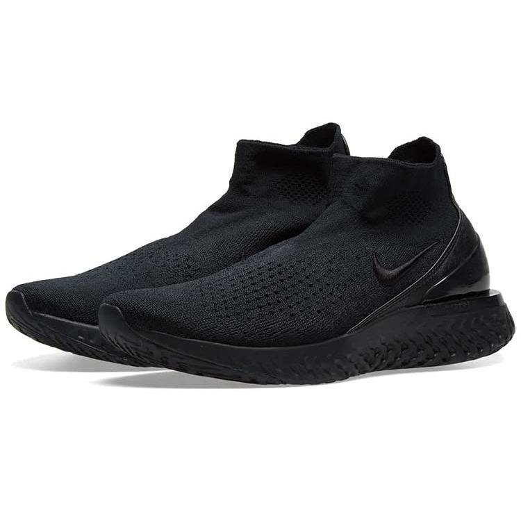 Nike Rise React Flyknit 'Black' Women's AV5553-003