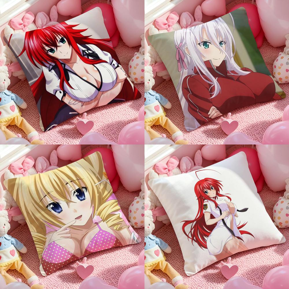 Горячее Аниме H-High School DxD Наволочка с Принтом, Наволочка для Гостиной, Дивана, Подушка и Декор для Спальни