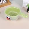 2 in 1 Cartoon Colander Double-layer Drainage Bowl Multipurpose Vegetable Storage Basket  Kitchen