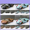 Модель автомобиля Ford Gt40 из сплава с инерционным управлением для коллекционеров и автолюбителей