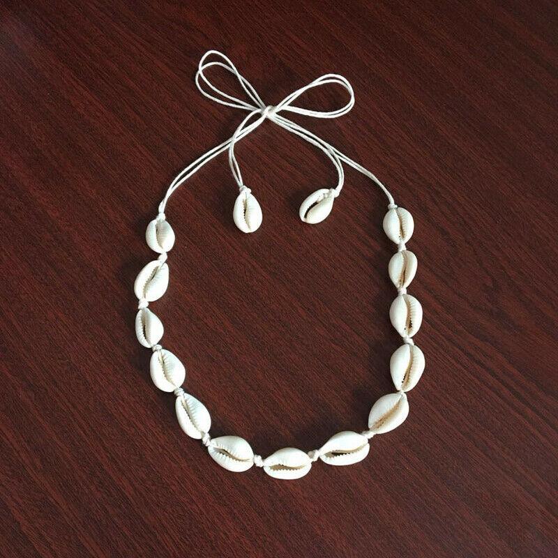 Boho Beach Bohemian Shell Choker ожерелья для женщин и девочек летние модные ювелирные изделия ожерелье с подвесками из ракушек
