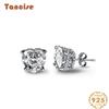 Tancise 925 Sterling Silver Zircon Earrings Drop Earrings For Women Wedding Party Gifts