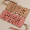 Travel Bags Multi-functional Jewelry Roll Bag Foldable Foldable Jewelry Case  Travel