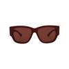 Солнцезащитные очки Bottega Veneta Square Frame Acetate Borgundy Borgundy Red