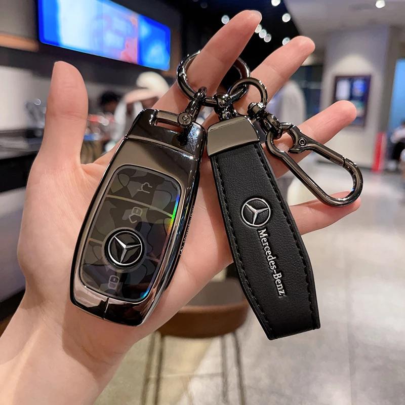ULA5 3 Кнопки Модный Мягкий ТПУ Чехол Для Ключа Автомобиля Для Mercedes Benz A C E S G Класса GLC CLE CLA GLB GLS W177 W205 W213 W222