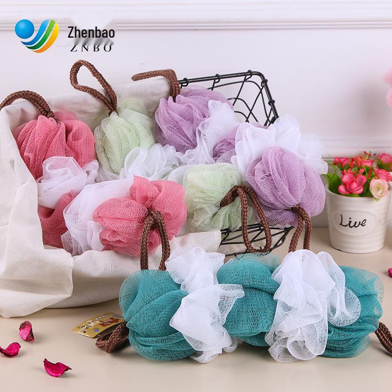 Zhen Bao Long Bath Loofah: Adult Shower Scrubber & Hanging Soft Bath Flower