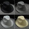 [Cotton And Linen Fabrics] [By Size] Men'S And Women'S Panama Jazz Hats, Sun Hats, Top Hats, Sun Hats