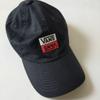 Б/у черная хлопковая кепка VANS