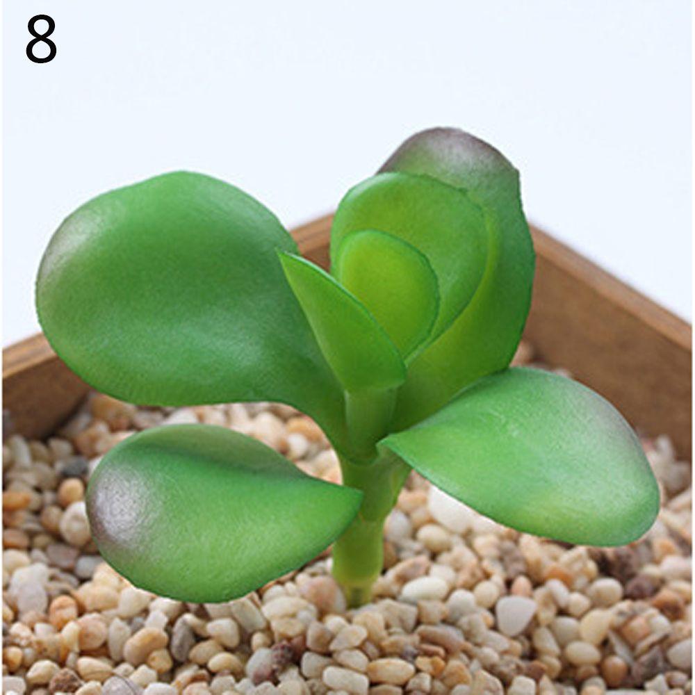 High Quality Home Decor Bonsai Fake Flowers Artificial Plants Succulents Floral Craft