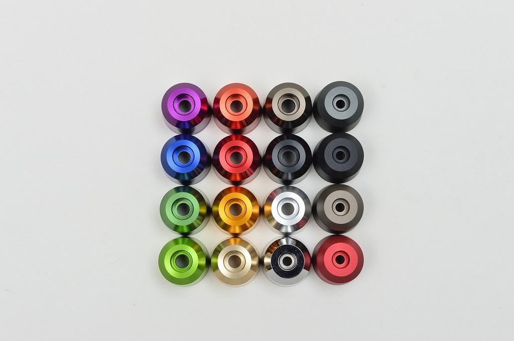 POSH Motorcycle Supplies M6 Type Gold 032679-04-10 Bar End Cap