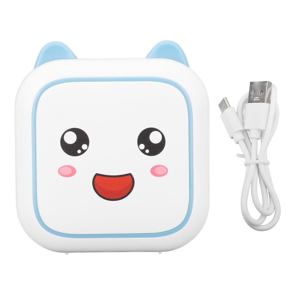 Mini Printer Inkless Easy To Carry 800mAh Rechargeable Battery Low Noise Bluetooth Mobile Thermal