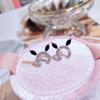 New Trendy Design of The New Animal Earrings In The Year of The Korean Simple Ears Exquisite Diamond Earrings for Women