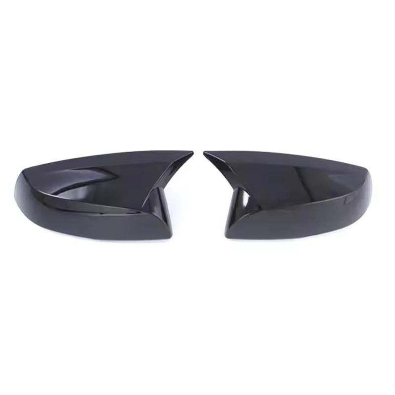 Decoration Door Mirror Cover For Toyota Tacoma 2016- RAV4 - Carbon Fiber Glossy Black Rearview Accessories