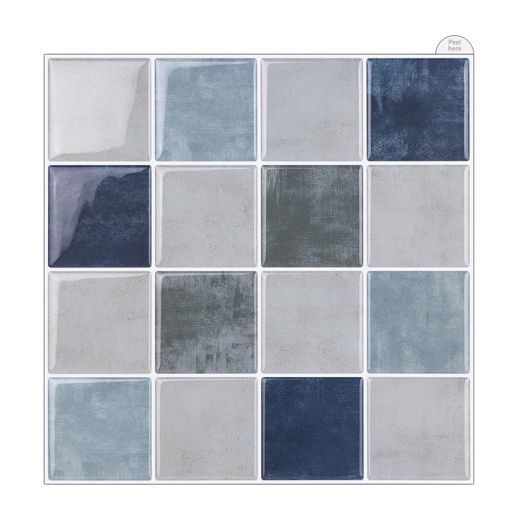 Водонепроницаемые самоклеящиеся наклейки на плитку для стен, маслостойкие, против загрязнений, влагостойкие, сделай сам, наклейка для плиты