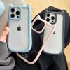 Soft Silicone Cute Cat Ear Phone Case For iPhone 11 12 13 14 15 Pro Max Transparent Shockproof Hard Acrylic Bumper Back Cover