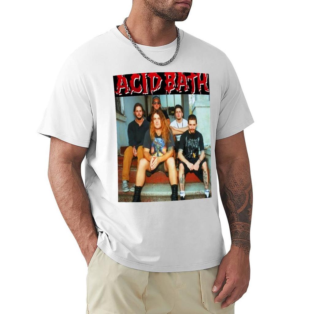 Acid Bath Tshirt Summer Sports Quick Dry Tshirt