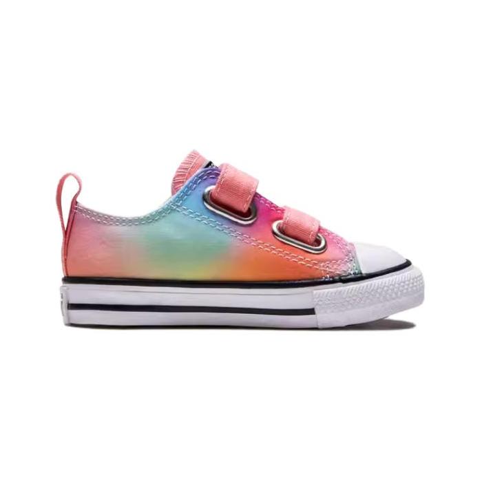Converse Низкие кеды Chuck Taylor All Star Easy-On для малышей 'Радужное омбре'