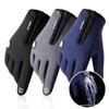 Unisex Windproof Fishing Hunting Cycling Gloves Winter Warm Touch Screen Zip Cycling Skiing Gloves