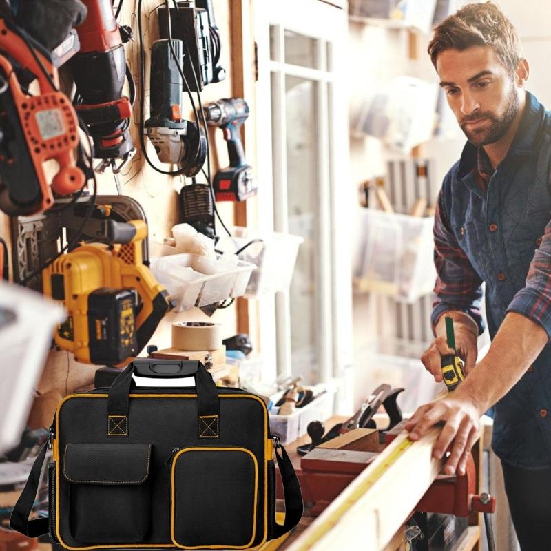 Органайзеры для инструментов из ткани Оксфорд для профессионалов с просторным внутренним отделением и многокарманным дизайном для эффективного хранения