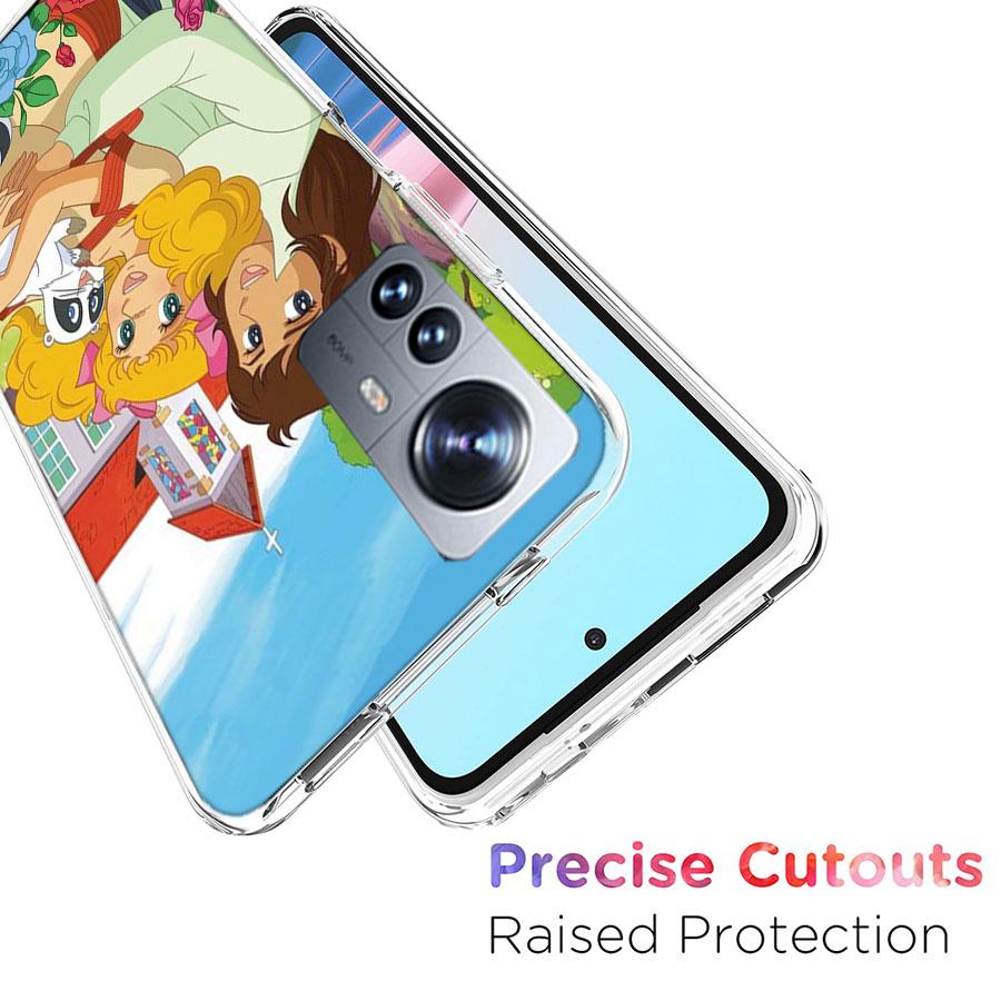 Чехол для телефона Candy Candy в стиле аниме для Xiaomi Poco X3 NFC X4 GT M3 M4 M5 M5S X7 X6 X5 F6 Pro F5 F4 Mi F3 F2 Чехол TPU Capa Coque Прозрачный